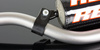 Kierownica 7/8 cala (22mm) mx handlebar silver suzuki rm/rmz 125/250 `96-01 padded kolor srebrny z gąbką